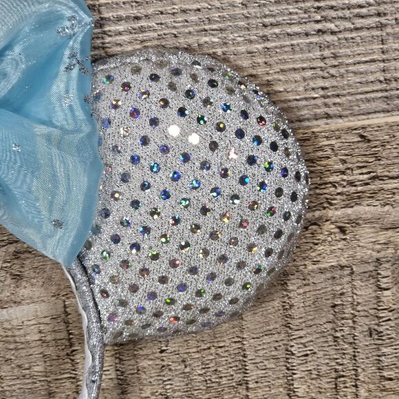 Cinderella Inspired Minnie Mouse Ears Handmade - Picture 4 of 9